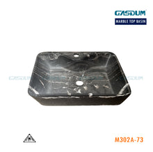 Load image into Gallery viewer, GASDUM™ MARBLE SHET TOP BASIN-M302A
