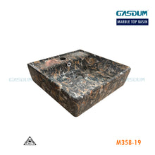 Load image into Gallery viewer, GASDUM™ MARBLE SHET TOP BASIN-M358
