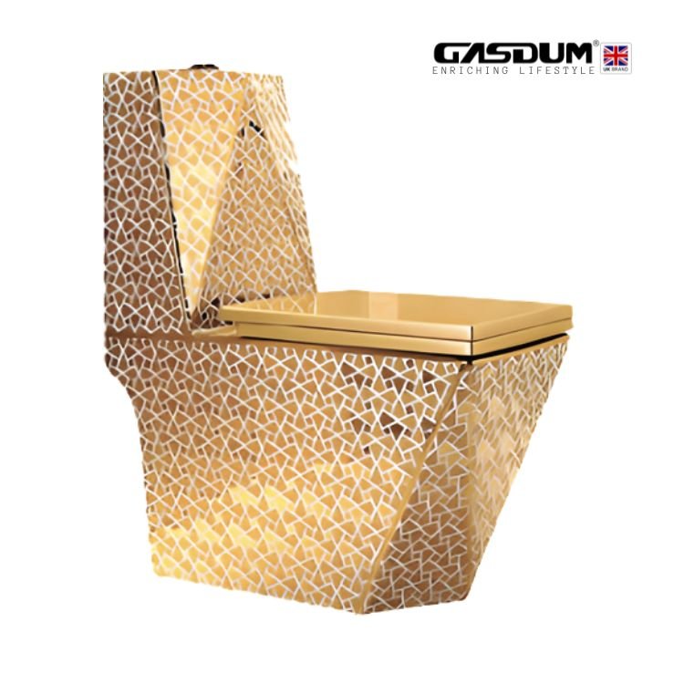 GD-0389G WGLM CERAMICS COMBISET HIGH COMMODE