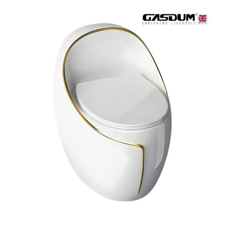 GD-5202 STANDARD DESIGN CERAMIC HIGH COMMODE