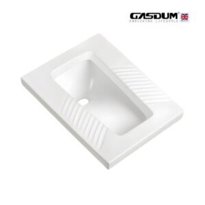 GD-91 ANTI-SLIP CERAMIC SQUATTING PAN EASTERN TOILET