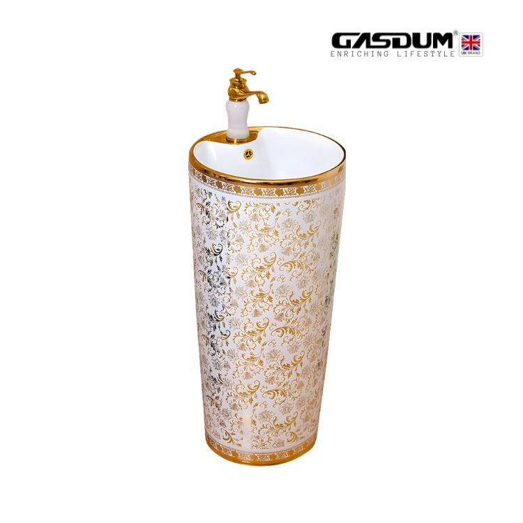 GD-G401B NEW COLORFUL DECORATIVE DRUM BASIN