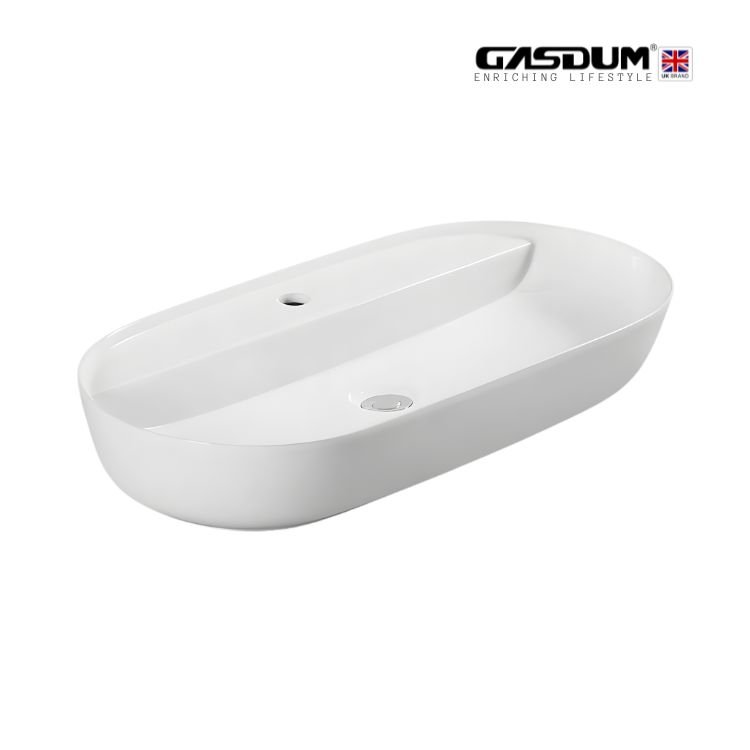 GD-WK9625 ART BASIN HIGH QUALITY COUNTER TOP CERAMIC ROUND SHAPE