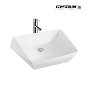 GD-WK9827 ART BASIN HIGH QUALITY COUNTER TOP CERAMIC ROUND SHAPE