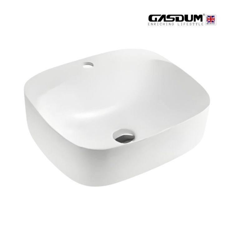 GD-WK9606 ART BASIN HIGH QUALITY COUNTER TOP CERAMIC ROUND SHAPE