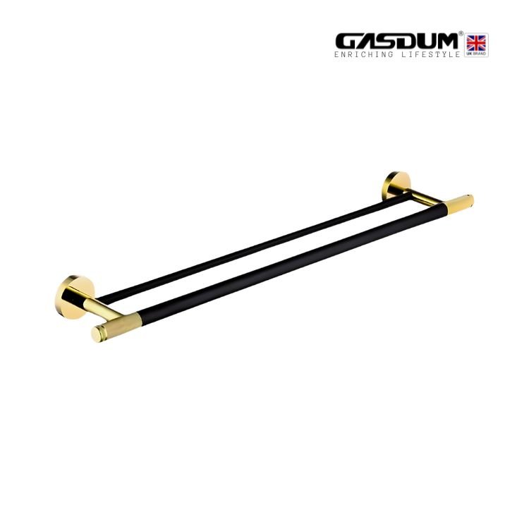 GD-6902GB PREMIUM DOUBLE TOWEL RAIL BAR