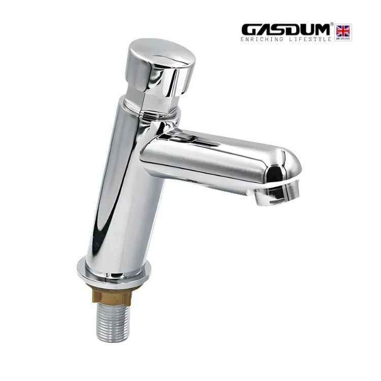 GD-2803 PREMIUM BASIN PILLAR COCK CHROME