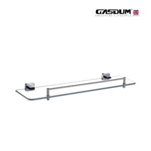GD-4613 PREMIUM CHROME GLASS SHELF
