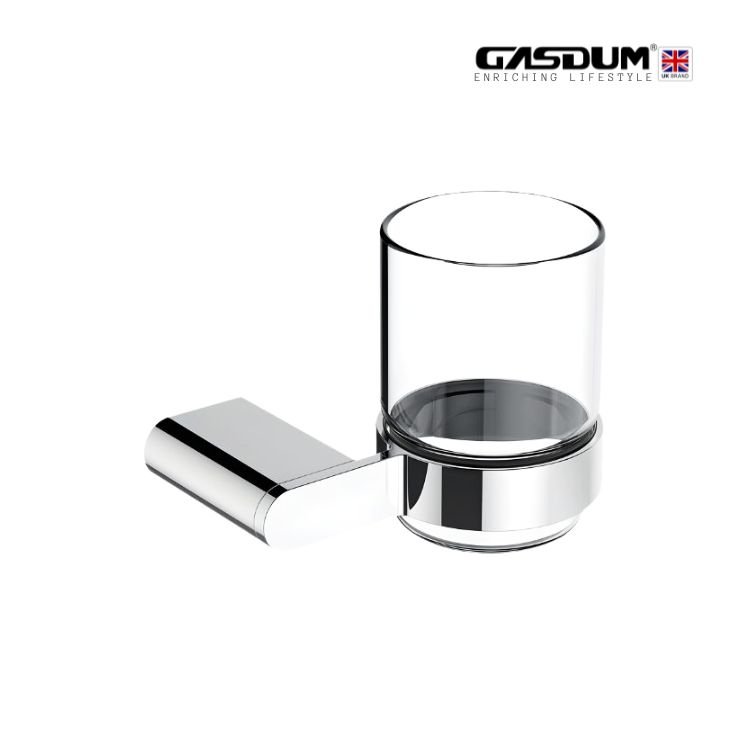 GD-5084 PREMIUM CHROME SINGLE BRUSH HOLDER