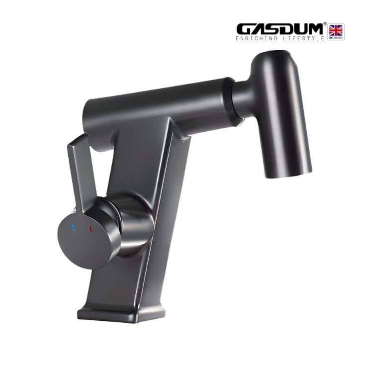 GD-5210 PREMIUM BASIN MIXER GUN BLACK