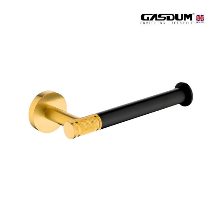 GD-8141PREMIUM BLACK GOLD PAPER HOLDER