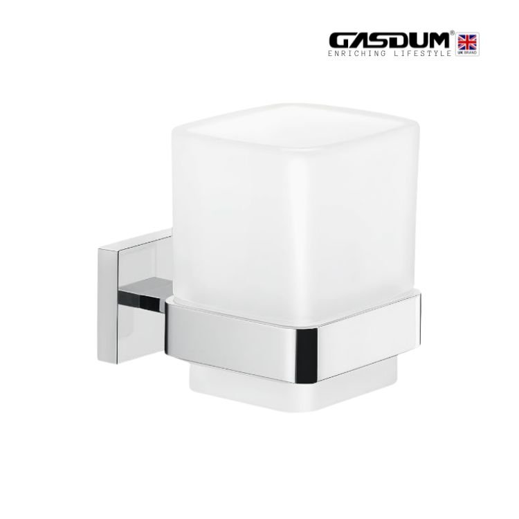 GD-7584 PREMIUM CHROME SINGLE BRUSH HOLDER