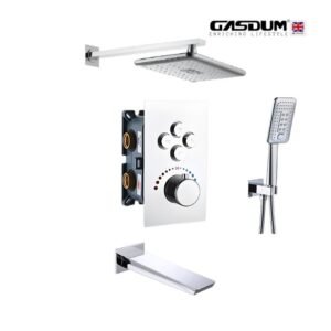 GD-8041 1/2” PREMIUM SHOWER MIXER CHROME