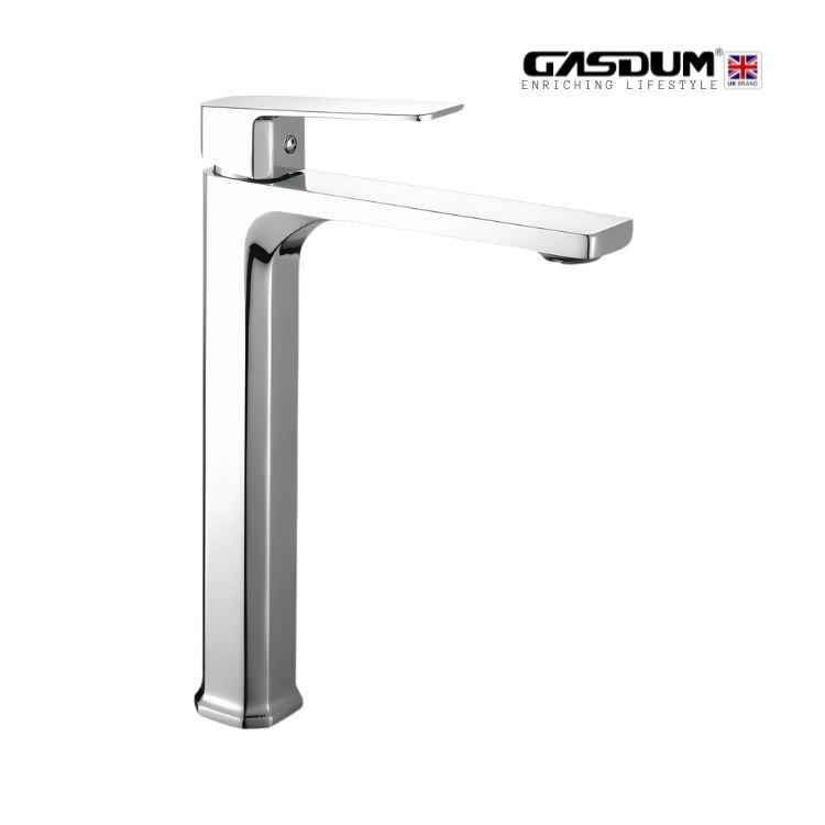 GD-KT-186 PREMIUM LONG PILLAR COCK CHROME